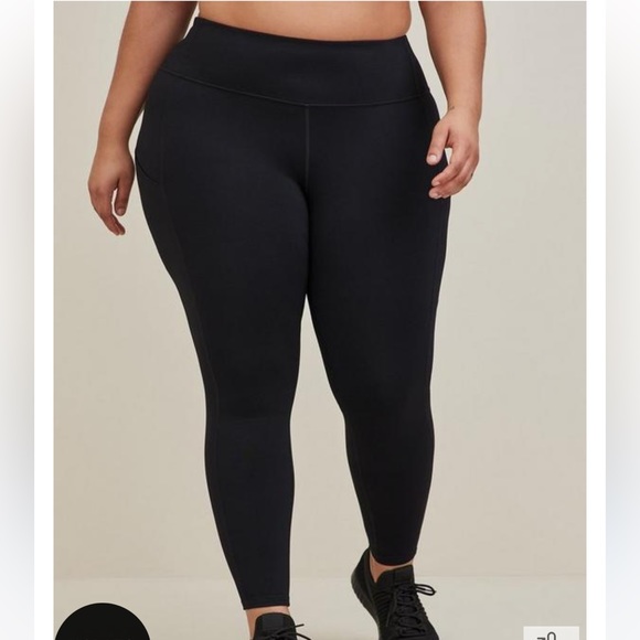 Torrid 2X Full Length Active Legging with Side Pockets Performance Core - Picture 1 of 11